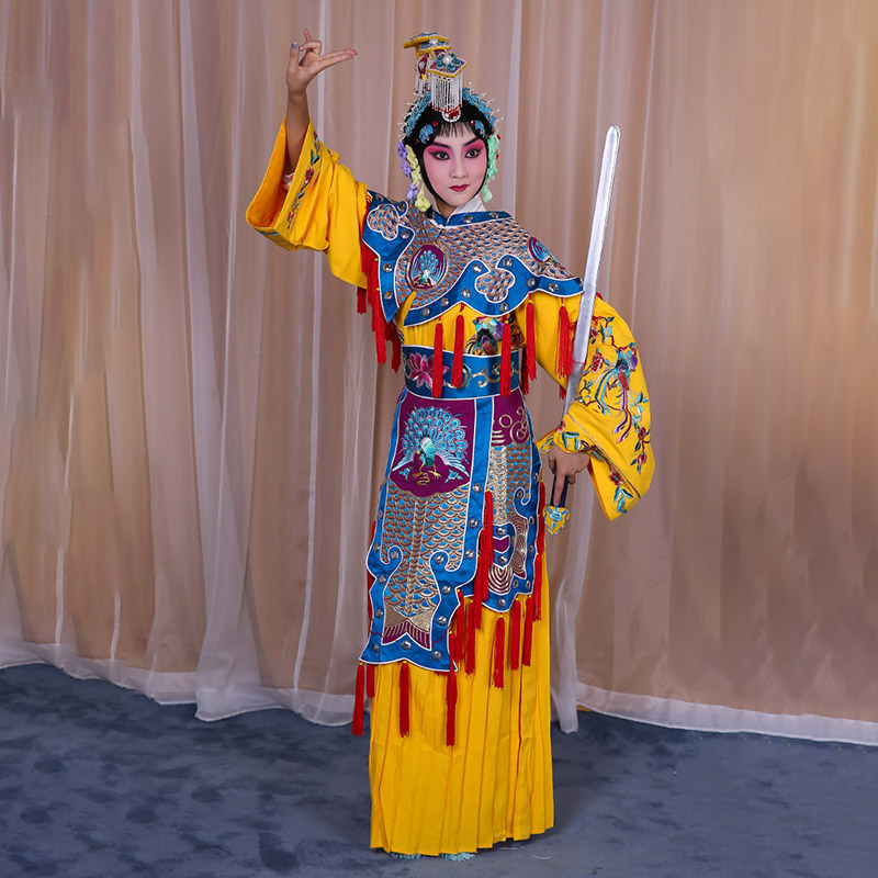 义马霸王别姬虞姬服 软绉别姬服