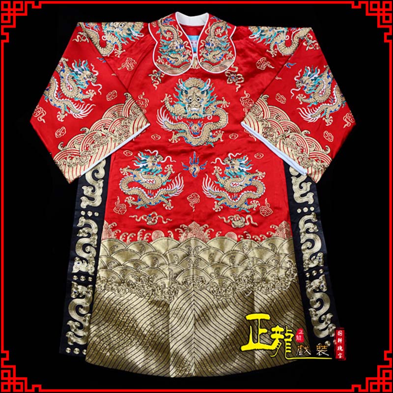 义马皇帝蟒袍全金八宝团龙蟒